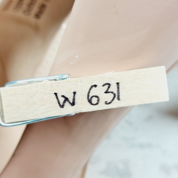 NEW New York & Company Tan Nude Slip On Platform High Heels W631 - Picture 12 of 12